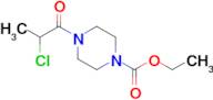 Ethyl 4-(2-chloropropanoyl)piperazine-1-carboxylate