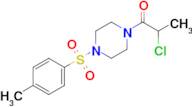 2-Chloro-1-[4-(4-methylbenzenesulfonyl)piperazin-1-yl]propan-1-one