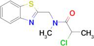 n-(1,3-Benzothiazol-2-ylmethyl)-2-chloro-n-methylpropanamide