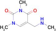 1,3-Dimethyl-5-[(methylamino)methyl]-1,2,3,4-tetrahydropyrimidine-2,4-dione