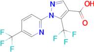 5-(Trifluoromethyl)-1-[5-(trifluoromethyl)pyridin-2-yl]-1h-pyrazole-4-carboxylic acid