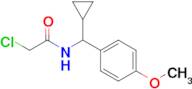 2-Chloro-n-[cyclopropyl(4-methoxyphenyl)methyl]acetamide