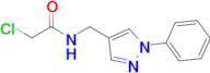 2-Chloro-n-[(1-phenyl-1h-pyrazol-4-yl)methyl]acetamide