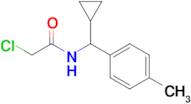 2-Chloro-n-[cyclopropyl(4-methylphenyl)methyl]acetamide