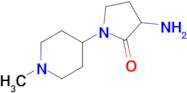 3-Amino-1-(1-methylpiperidin-4-yl)pyrrolidin-2-one