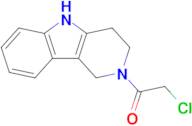 2-Chloro-1-{1h,2h,3h,4h,5h-pyrido[4,3-b]indol-2-yl}ethan-1-one