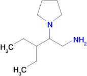 3-Ethyl-2-(pyrrolidin-1-yl)pentan-1-amine