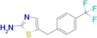 5-{[4-(trifluoromethyl)phenyl]methyl}-1,3-thiazol-2-amine