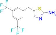 5-{[3,5-bis(trifluoromethyl)phenyl]methyl}-1,3-thiazol-2-amine