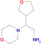 2-(Morpholin-4-yl)-2-(oxolan-3-yl)ethan-1-amine