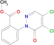 Methyl 2-(4,5-dichloro-6-oxo-1,6-dihydropyridazin-1-yl)benzoate