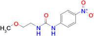 3-(2-Methoxyethyl)-1-(4-nitrophenyl)urea