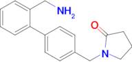 1-({4-[2-(aminomethyl)phenyl]phenyl}methyl)pyrrolidin-2-one