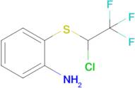 2-[(1-chloro-2,2,2-trifluoroethyl)sulfanyl]aniline