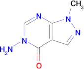 5-Amino-1-methyl-1h,4h,5h-pyrazolo[3,4-d]pyrimidin-4-one