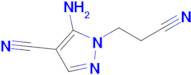 5-Amino-1-(2-cyanoethyl)-1h-pyrazole-4-carbonitrile