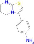 4-{5h,6h,7h-[1,3]thiazolo[3,2-a]pyrimidin-3-yl}aniline