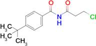 4-Tert-butyl-n-(3-chloropropanoyl)benzamide