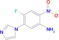 4-Fluoro-5-(1h-imidazol-1-yl)-2-nitroaniline