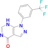 1-[3-(trifluoromethyl)phenyl]-1H,4H,7H-pyrazolo[3,4-d]pyrimidin-4-one