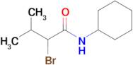 2-Bromo-n-cyclohexyl-3-methylbutanamide