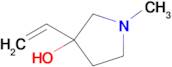 3-Ethenyl-1-methylpyrrolidin-3-ol