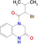 4-(2-Bromo-3-methylbutanoyl)-1,2,3,4-tetrahydroquinoxalin-2-one