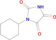 1-Cyclohexylimidazolidine-2,4,5-trione