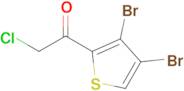 2-Chloro-1-(3,4-dibromothiophen-2-yl)ethan-1-one