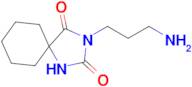 3-(3-Aminopropyl)-1,3-diazaspiro[4.5]decane-2,4-dione