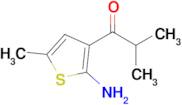 1-(2-Amino-5-methylthiophen-3-yl)-2-methylpropan-1-one