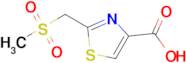 2-(Methanesulfonylmethyl)-1,3-thiazole-4-carboxylic acid