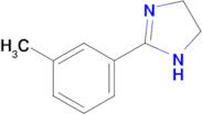 2-(3-Methylphenyl)-4,5-dihydro-1h-imidazole