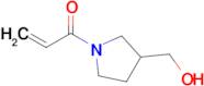 1-[3-(hydroxymethyl)pyrrolidin-1-yl]prop-2-en-1-one