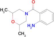 2-(2,6-Dimethylmorpholine-4-carbonyl)aniline