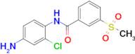 n-(4-Amino-2-chlorophenyl)-3-methanesulfonylbenzamide