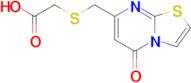 2-[({5-oxo-5h-[1,3]thiazolo[3,2-a]pyrimidin-7-yl}methyl)sulfanyl]acetic acid