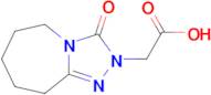 2-{3-oxo-2h,3h,5h,6h,7h,8h,9h-[1,2,4]triazolo[4,3-a]azepin-2-yl}acetic acid