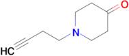 1-(But-3-yn-1-yl)piperidin-4-one