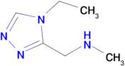 1-(4-ethyl-4h-1,2,4-triaZol-3-yl)-n-methylmethanamine