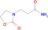 3-(2-Oxo-1,3-oxazolidin-3-yl)propanamide