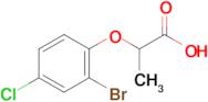 2-(2-Bromo-4-chlorophenoxy)propanoic acid