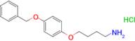 1-(4-Aminobutoxy)-4-(benzyloxy)benzene hydrochloride