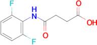 3-[(2,6-difluorophenyl)carbamoyl]propanoic acid