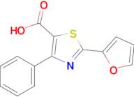 2-(Furan-2-yl)-4-phenyl-1,3-thiazole-5-carboxylic acid