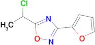 5-(1-Chloroethyl)-3-(furan-2-yl)-1,2,4-oxadiazole