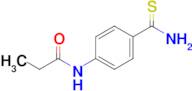 n-(4-Carbamothioylphenyl)propanamide