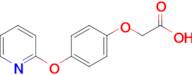 2-[4-(pyridin-2-yloxy)phenoxy]acetic acid