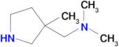 Dimethyl[(3-methylpyrrolidin-3-yl)methyl]amine