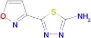 5-(1,2-Oxazol-3-yl)-1,3,4-thiadiazol-2-amine